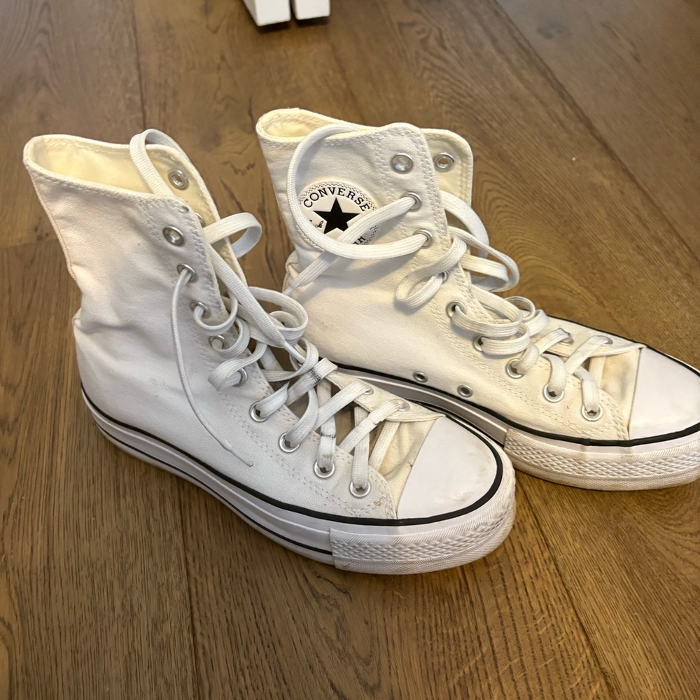 Converse Women's White High-Top Sneakers
